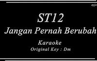 Karaoke St12 Jangan Pernah Berubah Lyrics